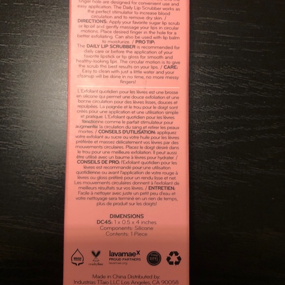 💕DAILY CONCEPTS-NWT Daily Lip Scrubber(o/s) - Picture 4 of 6